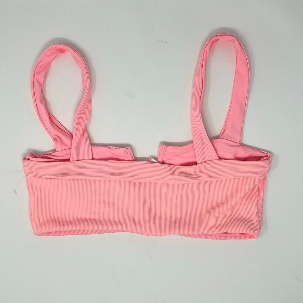 LSpace Lee Lee Bikini Top Pink Size DD NWT - Picture 2 of 6